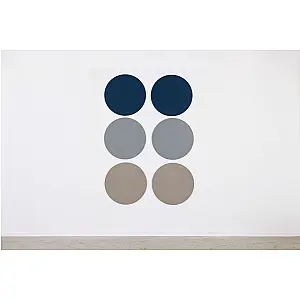 Prikbord bulletin, Round, frameloos ø 60 cm