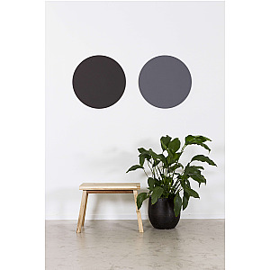 Prikbord bulletin, Round, frameloos ø 60 cm