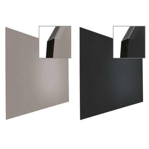 Prikbord bulletin, Float, frameloos in 4 standaard afmetingen