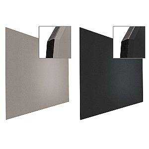 Prikbord bulletin, Float, frameloos in 4 standaard afmetingen