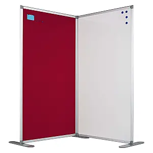 Scheidingswanden dubbelzijdig whiteboard
