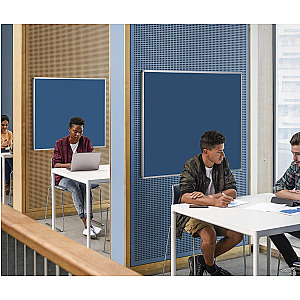 Prikborden bulletin met lijst, in diverse kleuren en afmetingen