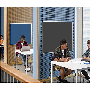 Prikborden bulletin met lijst, in diverse kleuren en afmetingen