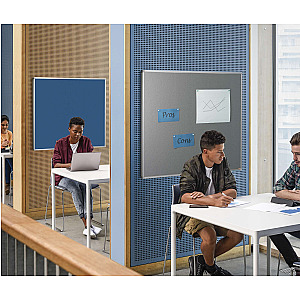 Prikborden bulletin met lijst, in diverse kleuren en afmetingen