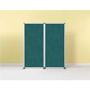 Scheidingswand Camira vilt prikbord, dubbelzijdig
