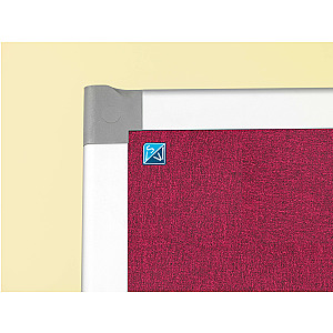 Scheidingswand Camira vilt prikbord, dubbelzijdig