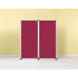 Scheidingswand Camira vilt prikbord, dubbelzijdig