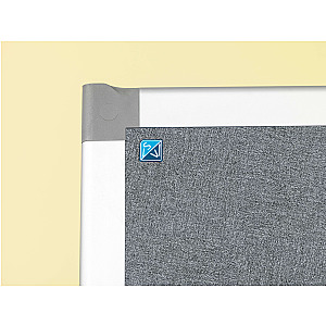 Scheidingswand Camira vilt prikbord, dubbelzijdig