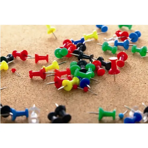Gekleurde pushpins 40 stuks