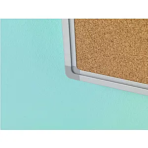 Prikbord perskurk met aluminium lijst. Verkrijgbaar in 6 standaard formaten