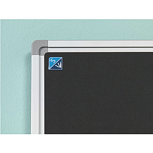 Prikborden bulletin met lijst, in diverse kleuren en afmetingen