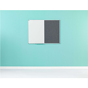 Combiborden , whiteboard en prikbord in één oplossing