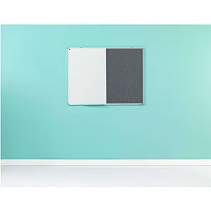 Combiborden , whiteboard en prikbord in één oplossing