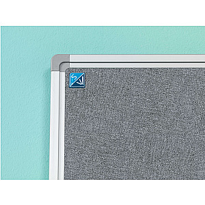 Prikborden met vilten oppervlak in vele kleuren en afmetingen