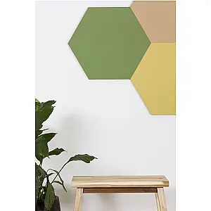 Prikbord bulletin, Six-Square, frameloos ø 60 cm